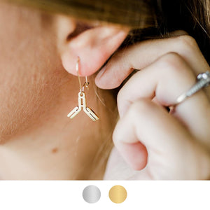 Antibody Earrings from Ad Astra Boutique in Canada