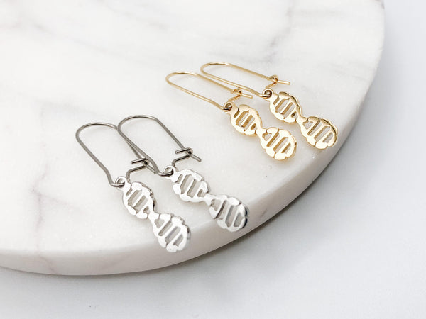 DNA Earrings from Ad Astra Boutique in Canada