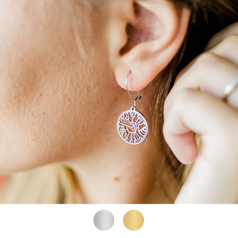 Phylogenetic Tree Earrings from Ad Astra Boutique in Canada