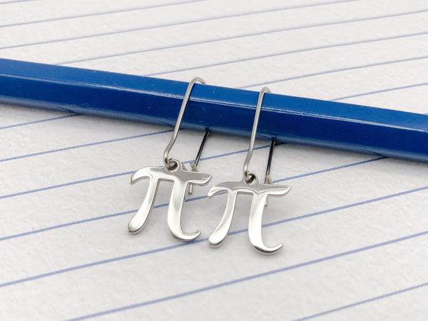 Pi Earrings from Ad Astra Boutique in Canada